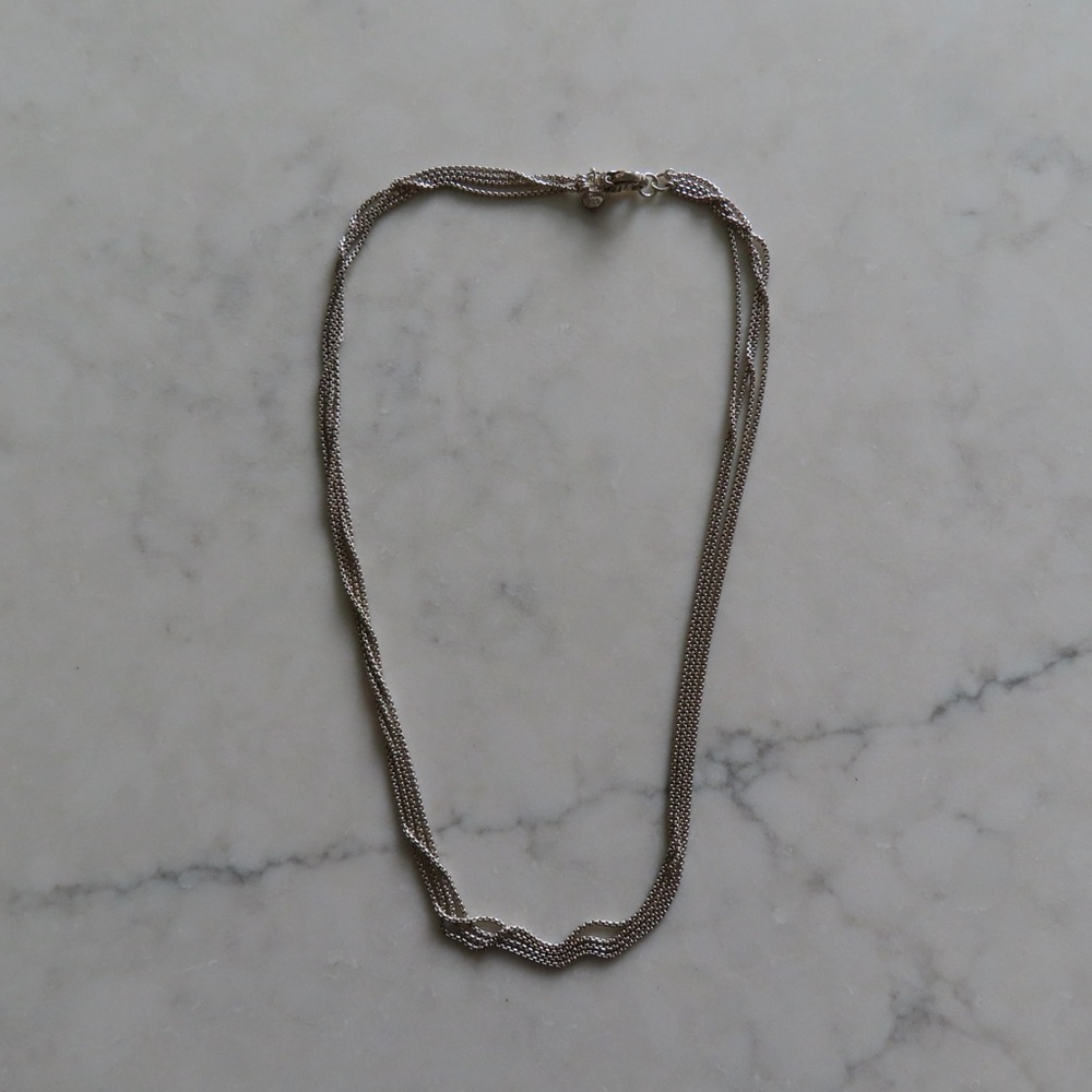 David Yurman Four Strand Baby Box Chain